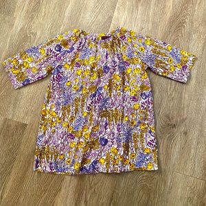 Toddler girls 12-18 month J. Crew floral dress